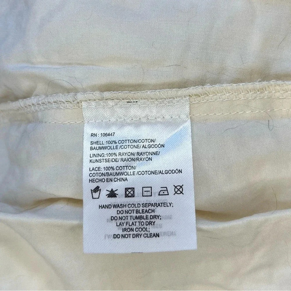 NWT 𝅺Anthropologie Maeve Crochet Lace Tunic Dress Size S In SND/Sable - Picture 5 of 8